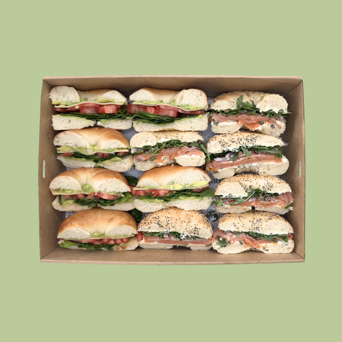 Savoury Bagel Box – Deli Ziosa