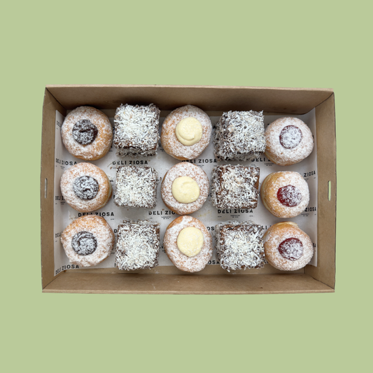 Lamington & Mini Filled Donut Balls